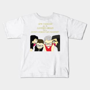 Canadian travels for Louden Swain Kids T-Shirt